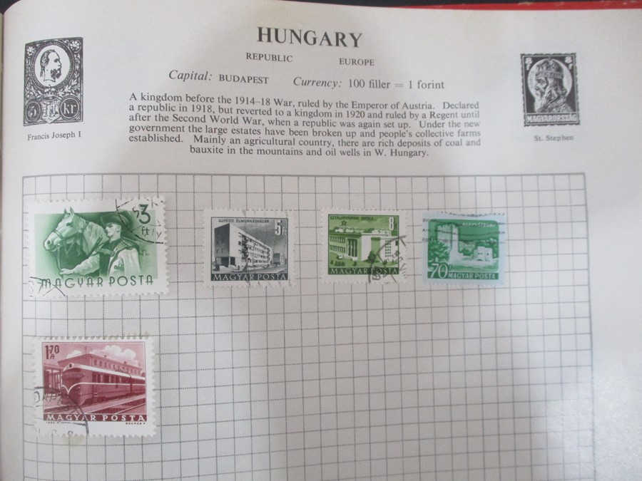 A stamp album of worldwide stamps - Image 17 of 43