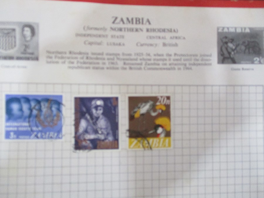 A stamp album of worldwide stamps - Image 42 of 43