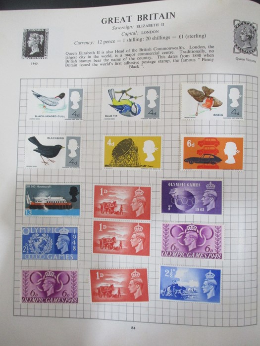 A stamp album of worldwide stamps - Image 13 of 43