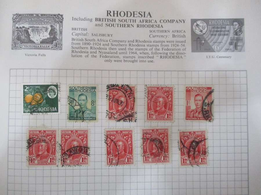 A stamp album of worldwide stamps - Image 33 of 43