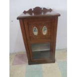 A Victorian music cabinet - no key