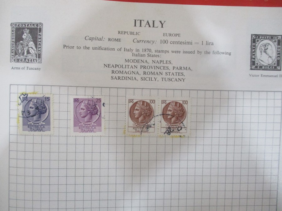 A stamp album of worldwide stamps - Image 22 of 43