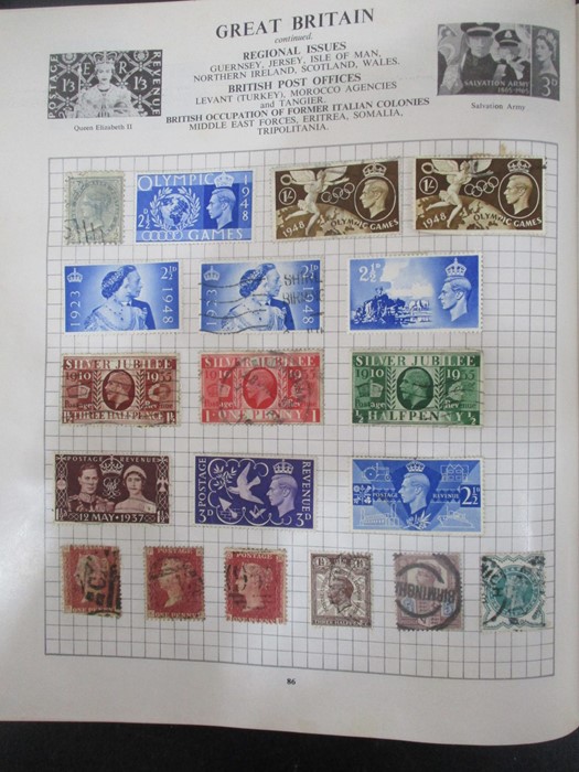 A stamp album of worldwide stamps - Image 15 of 43