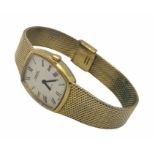 A gentleman's gold plated wristwatch