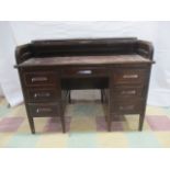 A vintage roll top desk A/F - key in office