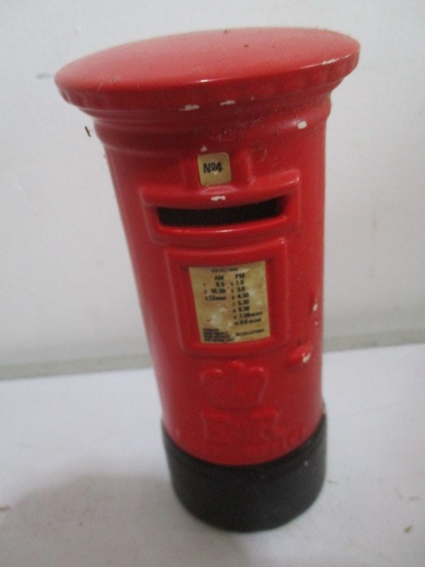 A collection of money boxes etc. in the form of Post boxes - Image 8 of 17