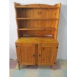 A small pine dresser