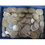 A collection of various coins