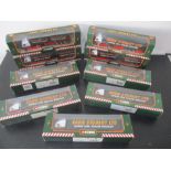 A collection of nine boxed Corgi Eddie Stobart vehicles