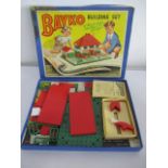 A boxed No. 0 Bayko building set