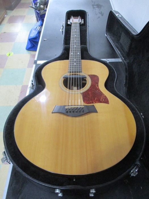 A Taylor 12-string acoustic guitar in carry case - model 355 - Image 10 of 14