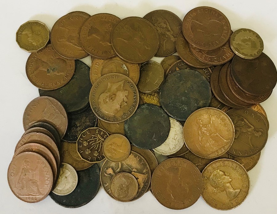 A collection of coins