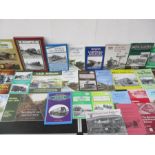 A quantity of Devon related railway books