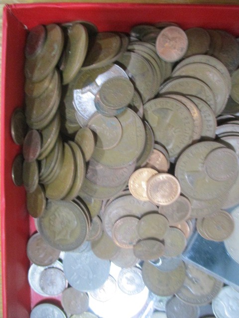 A collection of various coins including a Victorian Crown etc. - Image 4 of 9