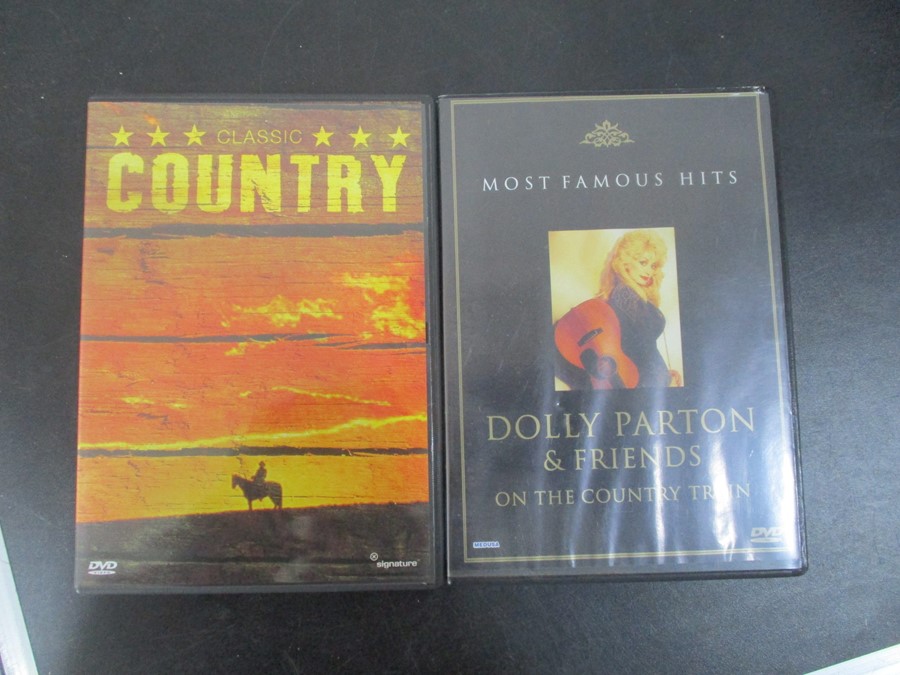 A collection of eight country music books, along with various music related DVD's, cassettes & CD's - Image 5 of 7