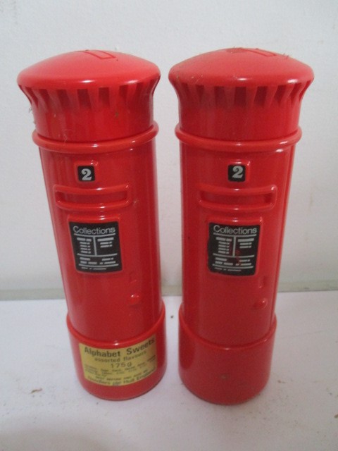 A collection of money boxes etc. in the form of Post boxes - Image 10 of 17