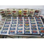A collection of boxed Lledo Days Gone die-cast vehicles