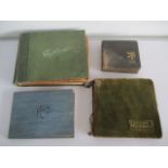 Four vintage photograph albums with various pictures of golfing ( including Duke of Somerset, Lord