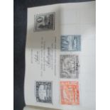 An album of worldwide stamps