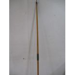 A Roy King, Blackpool handmade archery bow with horn tips