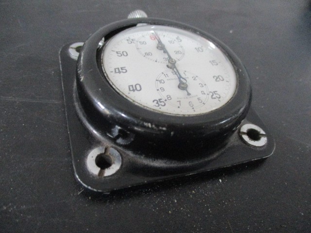 An Excelsior Park stop watch (possibly yachting) in mount - Image 2 of 4