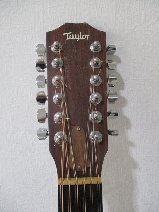 A Taylor 12-string acoustic guitar in carry case - model 355 - Image 4 of 14