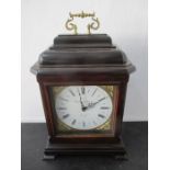 An "English Elegance" bracket clock with quartz movement