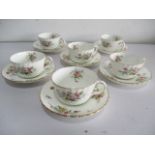 A Minton's "Marlow" pattern part tea set