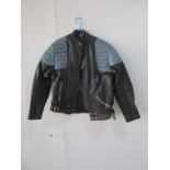 An TT International leather motorcycle jacket