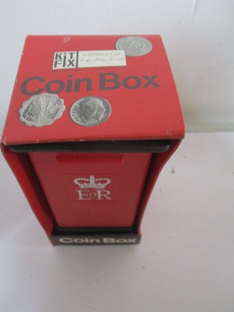 A collection of money boxes etc. in the form of Post boxes - Image 12 of 17