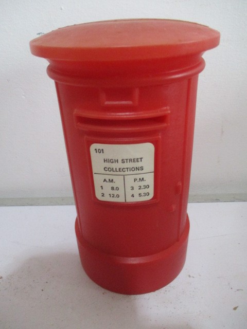 A collection of money boxes etc. in the form of Post boxes - Image 6 of 17