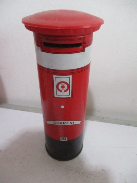 A collection of money boxes etc. in the form of Post boxes - Image 4 of 17