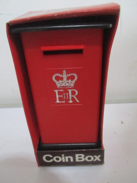 A collection of money boxes etc. in the form of Post boxes - Image 11 of 17