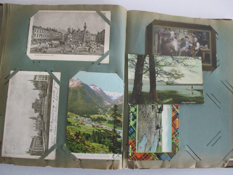 A large collection of postcards in five albums - Image 88 of 89