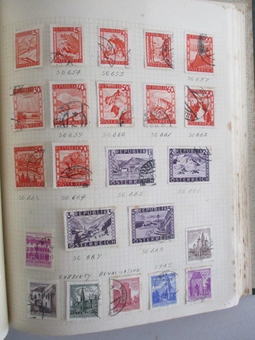 A album of stamp from countries including Afghanistan, Albania, Argentina, Austria, Belgium, Brazil, - Image 39 of 119