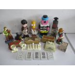 A quantity of collection items including Lurpak egg cups, butter pot, toast rack, along with a