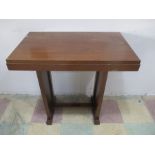 A small Art Deco centre table