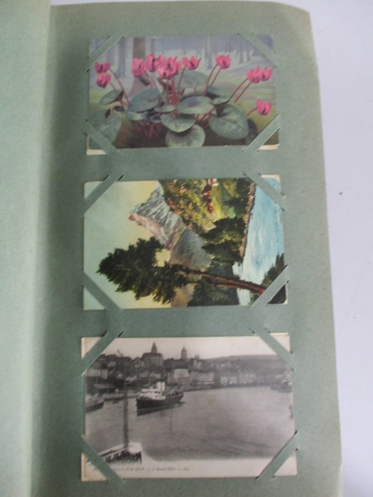 A large collection of postcards in five albums - Image 4 of 89