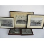 A collection of vintage Naval photographs