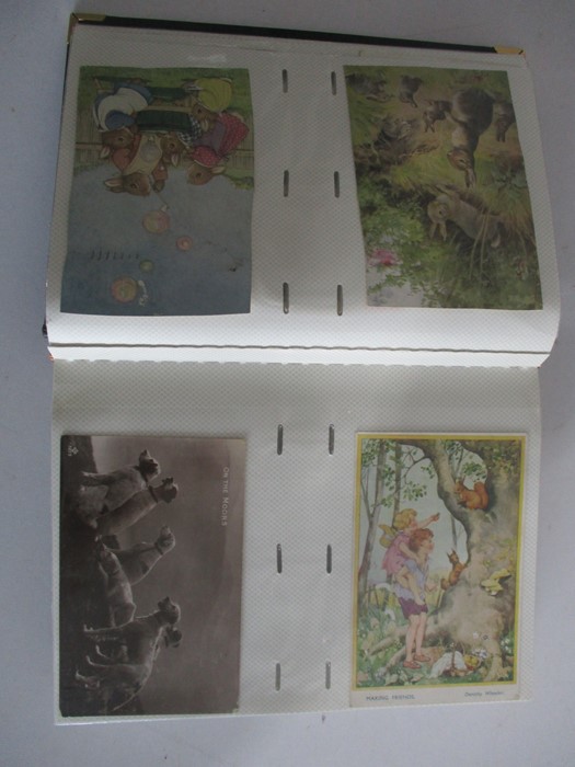 A large collection of postcards in five albums - Image 52 of 89