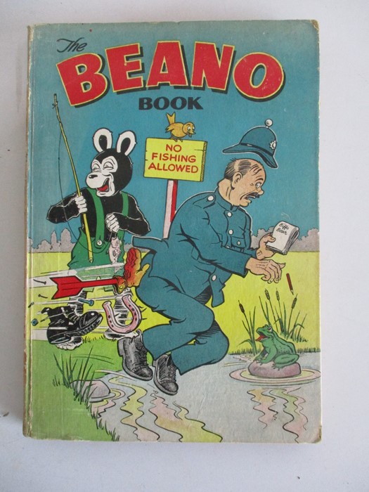 A collection of nine Beano Annuals dating from 1949 -1959, including The Magic-Beano Book (1949) - Image 7 of 10