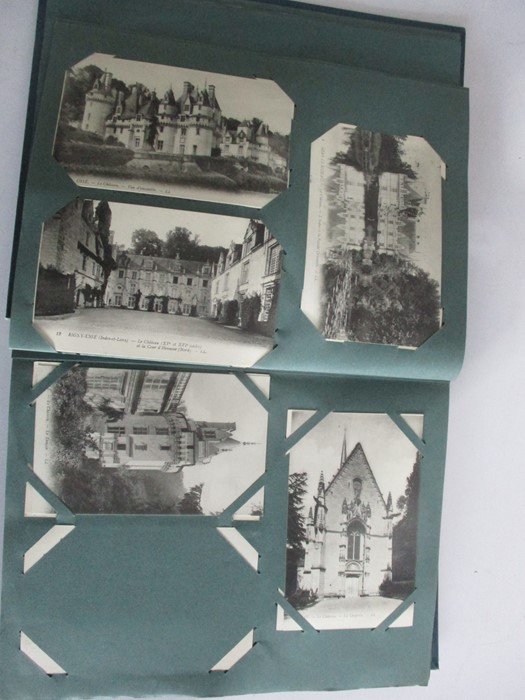 A large collection of postcards in five albums - Image 37 of 89