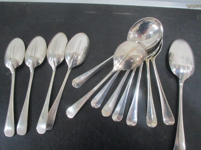 A collection of silver plated cutlery - Image 3 of 8