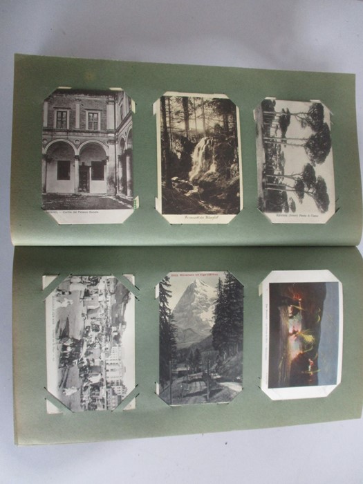 A large collection of postcards in five albums - Image 11 of 89