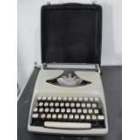 A Remington Envoy portable typewriter