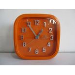 A retro style Lorenz Quartz wall clock