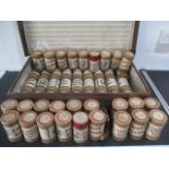 A collection of Edison wax cylinders ( 54)
