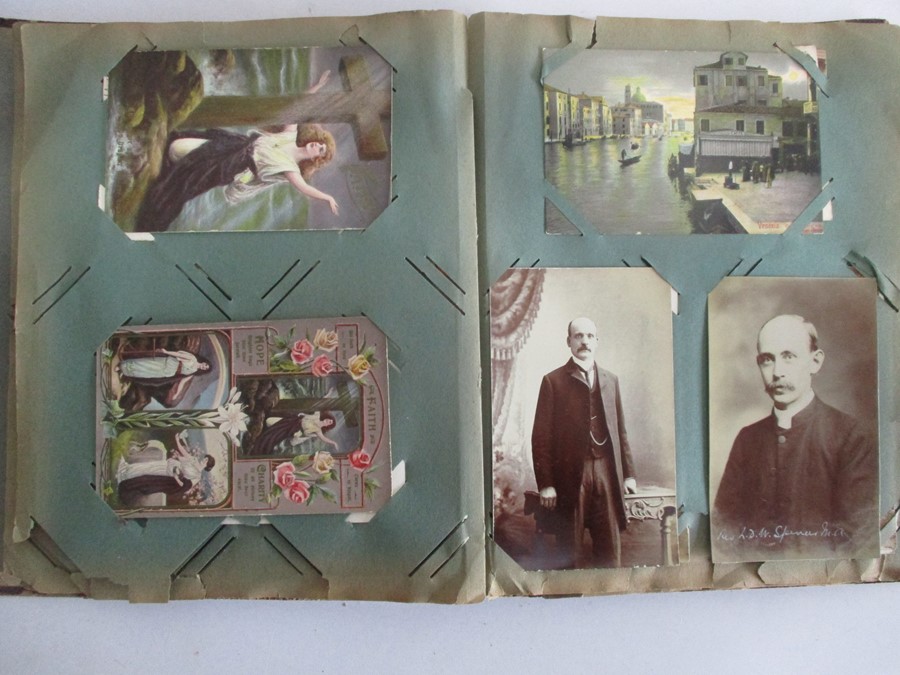 A large collection of postcards in five albums - Image 87 of 89