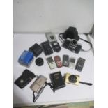 A quantity of assorted electrical items including mobile phones, cameras etc.