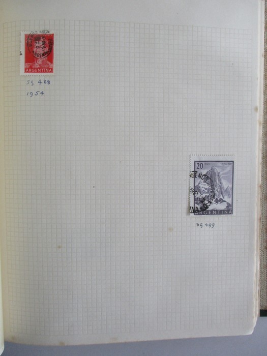 A album of stamp from countries including Afghanistan, Albania, Argentina, Austria, Belgium, Brazil, - Image 20 of 119